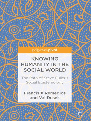cover image of Knowing Humanity in the Social World